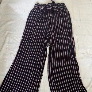 Striped Wide Leg Pants
